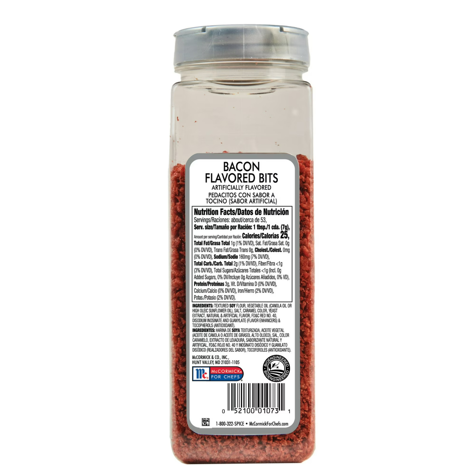 McCormick Culinary Non-GMO Kosher Bacon Flavored Bits, 13.0 oz Bottle..... gallery