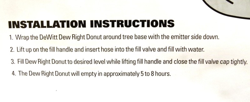DEWITT DEW RIGHT SLOW RELEASE TREE WATERING DONUT 8 PACK!!!! gallery