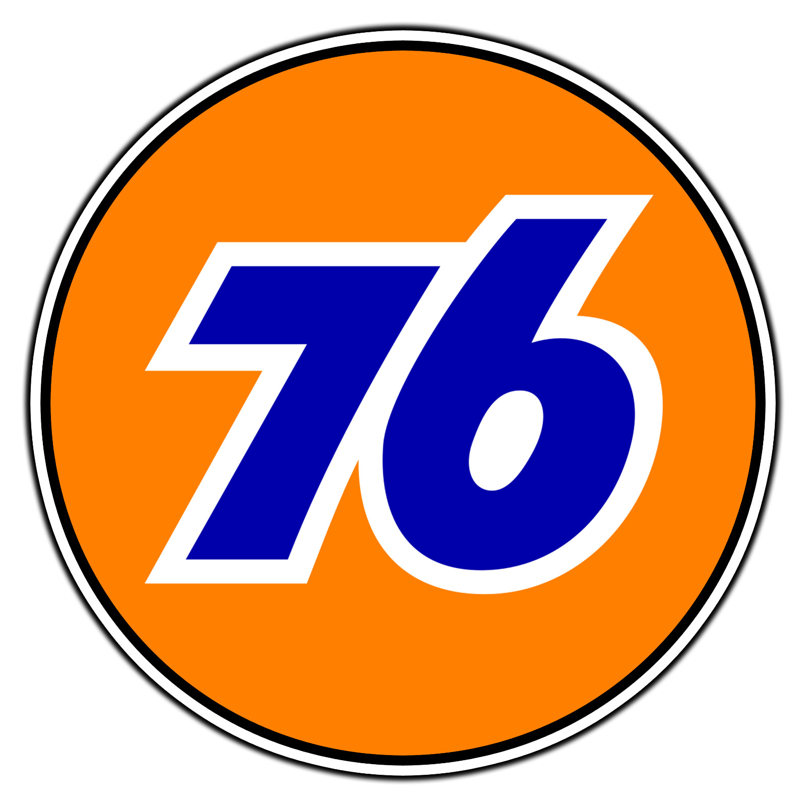 Union 76 Gas Station Logo #2 Sticker Waterproof Vinyl Decal Die-Cut Laptop Car gallery
