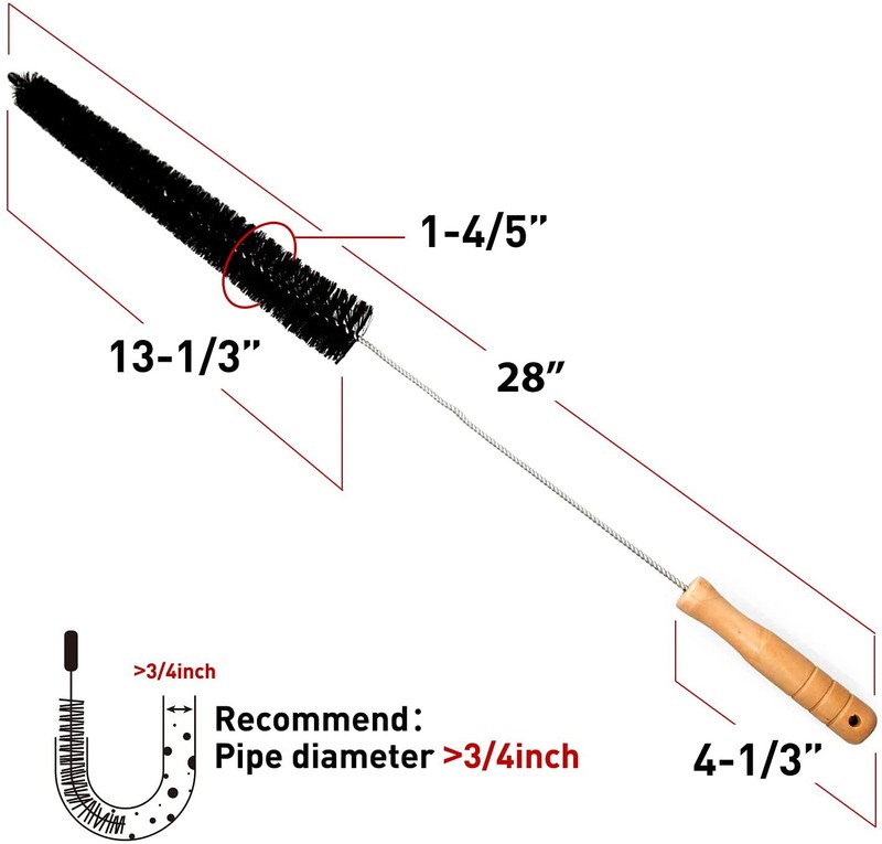 MaximalPower Lint Vent Exhaust Trap Cleaner Brush for Dryer Fridge Pet Sofa gallery