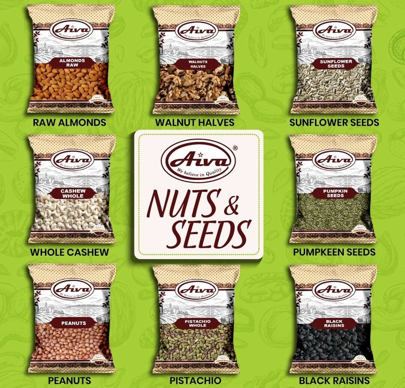 Aiva - Almonds Raw, 10 lbs. Bulk gallery