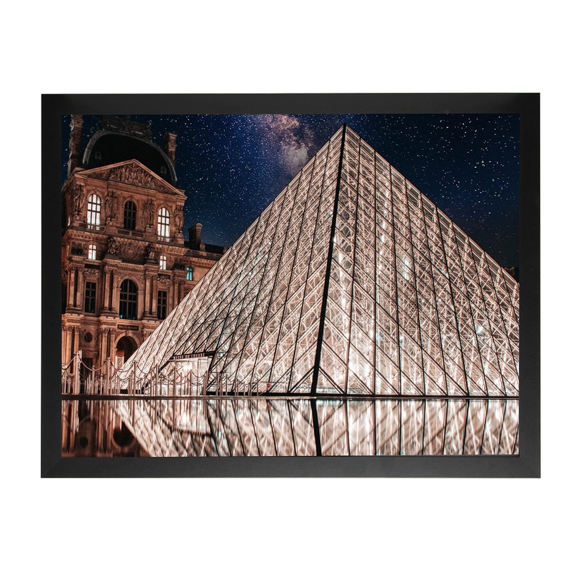 FrameWorks 16” x 20” 2-Pack Black Back-Loading Wooden Poster Frame with gallery