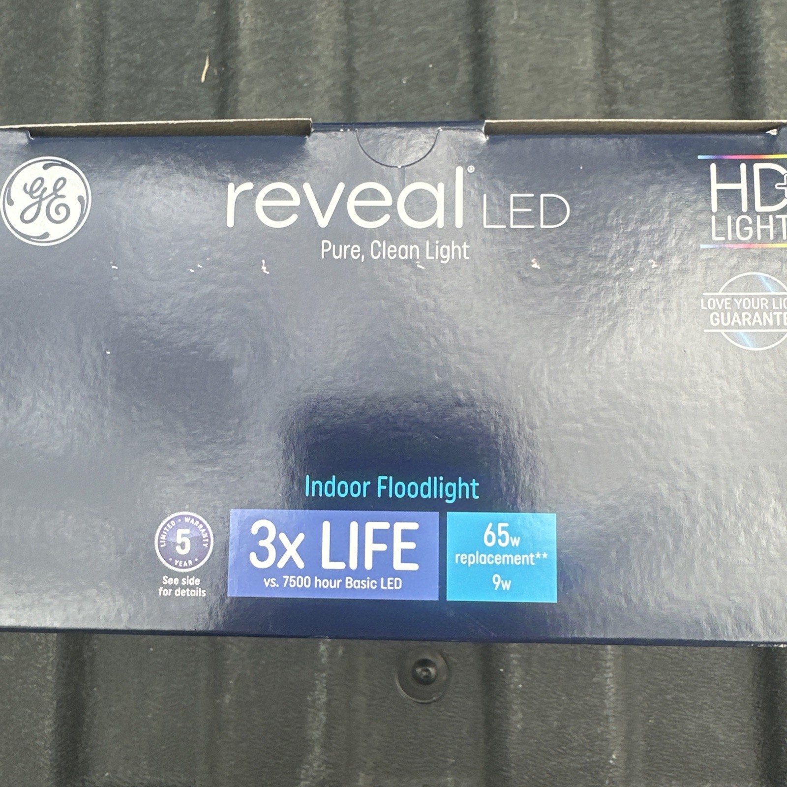 GE Reveal HD+ LED Light Bulbs, 65 Watt, BR30 Floodlights, Medium Base, 2Pk gallery