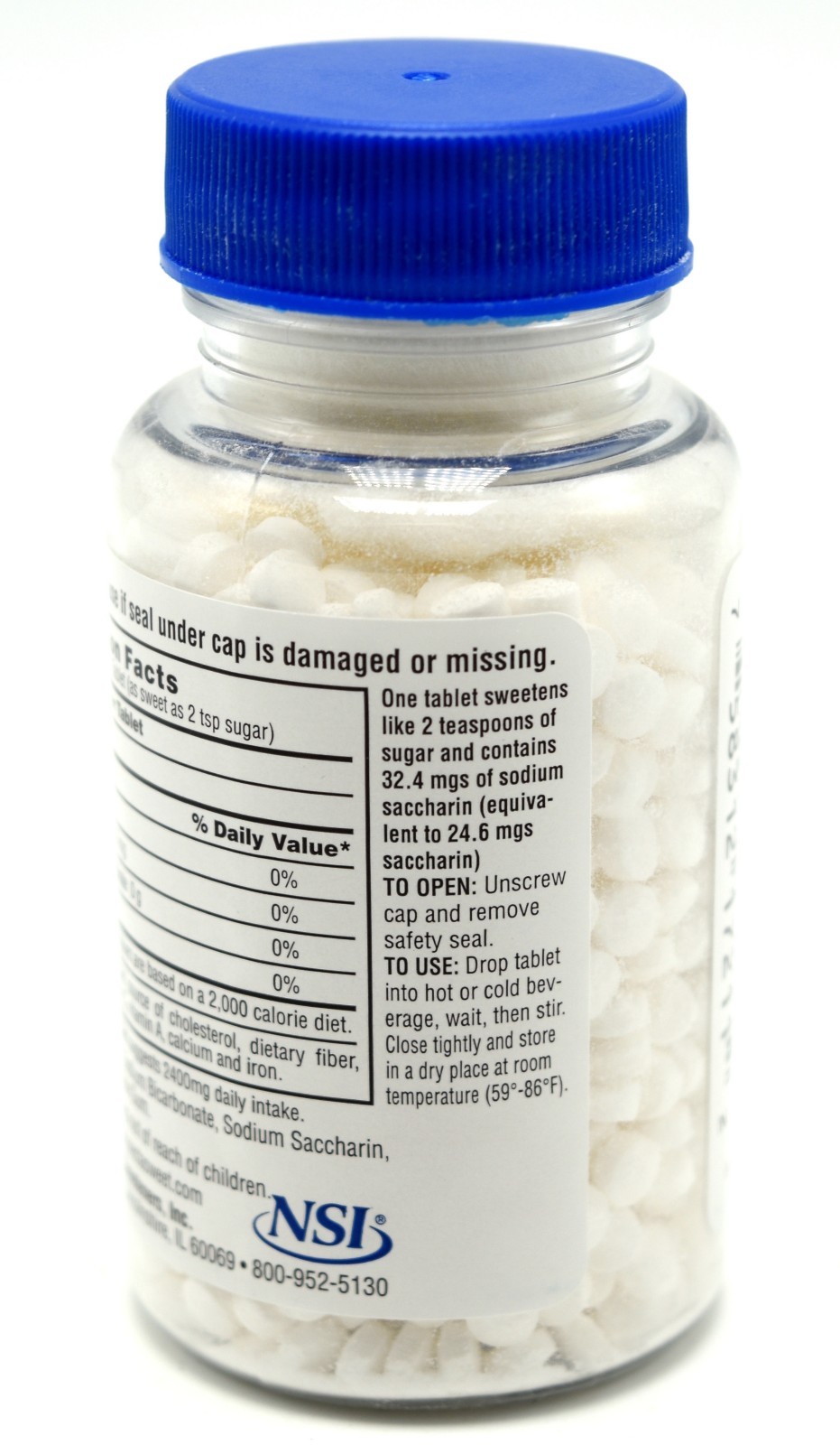 2 1000-Tablet Bottles 1/2 Grain Necta Sweet Saccharin Tablets NectaSweet gallery