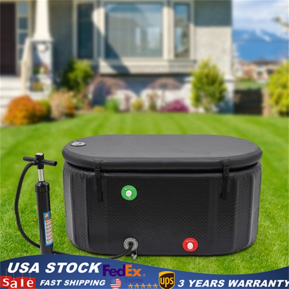 Ice Bath Cold Therapy Plunge Inflatable Ice Bath Tub for Sports Recovery Therapy gallery