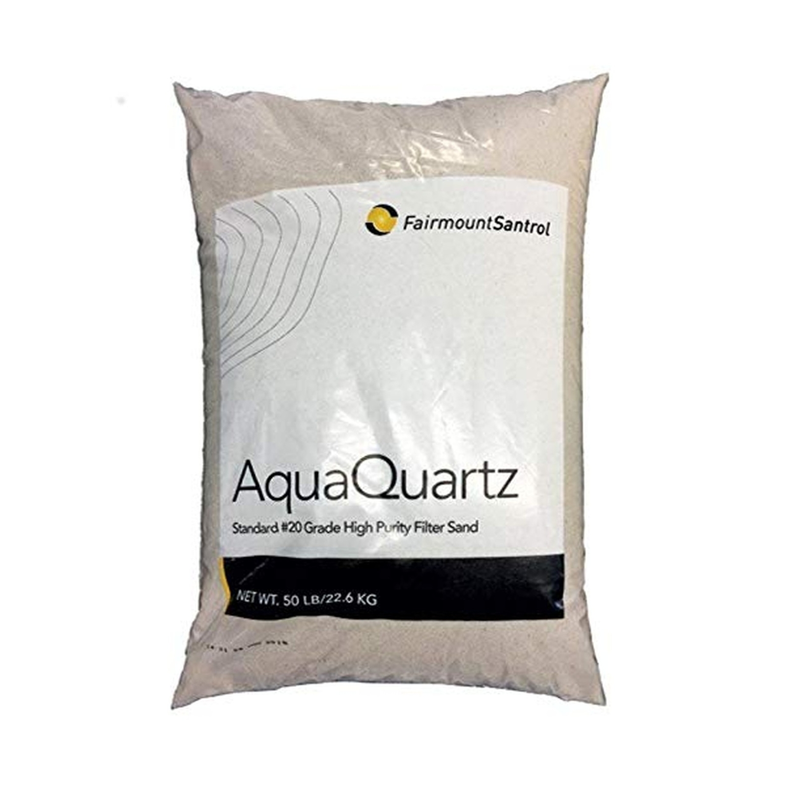 FairmountSantrol AquaQuartz-50 Pool Filter 20-Grade Silica Sand 50 Pounds, Wh... gallery