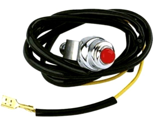Push Button Engine Stop Kill Switch For Mini Bike Chopper Go Kart ATV Length 46" gallery