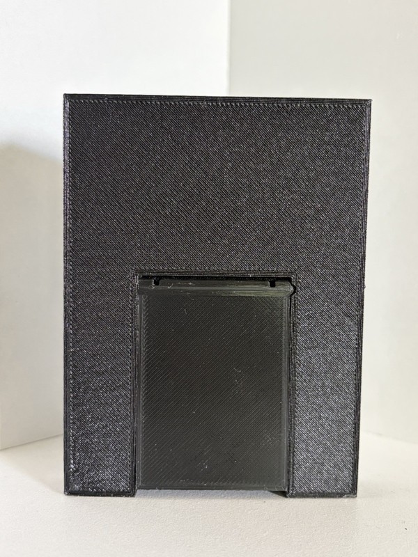 Custom 3D Printed ACEO Display Frame Black | Fits Standard 2.5x3.5 ACEOs gallery