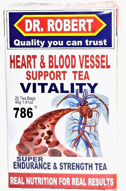 Dr Robert Heart & Blood Vessel Support Tea Bags 20ct Natural Herbal Health gallery