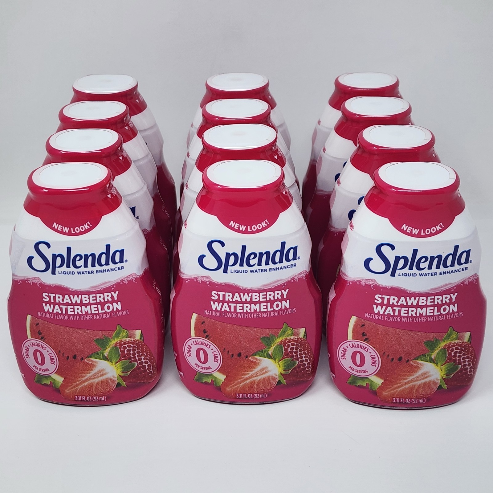 Splenda Liquid Water Enhancer Strawberry Watermelon 3.11 oz (12 Pack) Exp 03/27 gallery