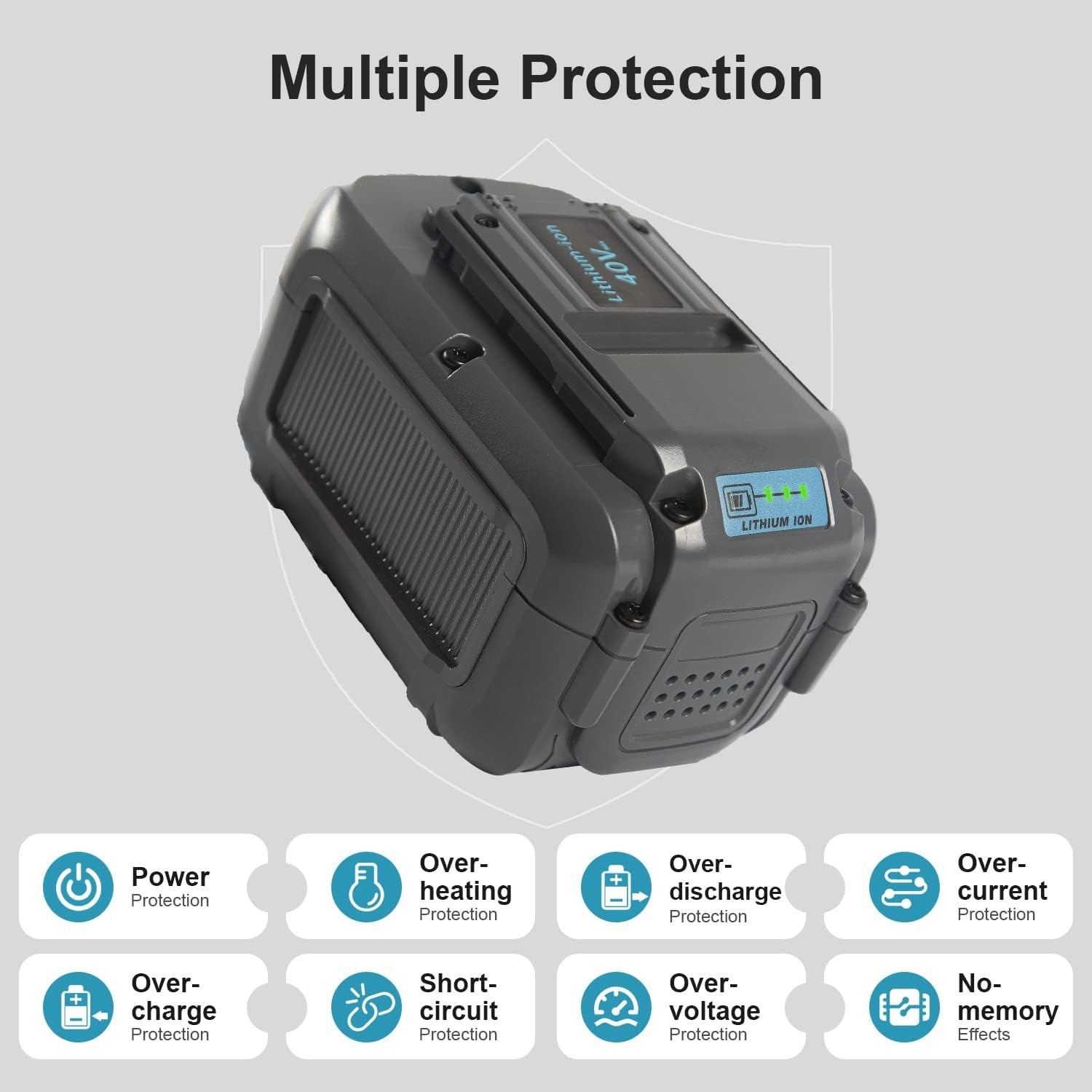 Aaiwtd 40V 7500Mah Replacement Battery For Dewalt Dcb404 Dcb406 Dcb407 Dcb114 gallery