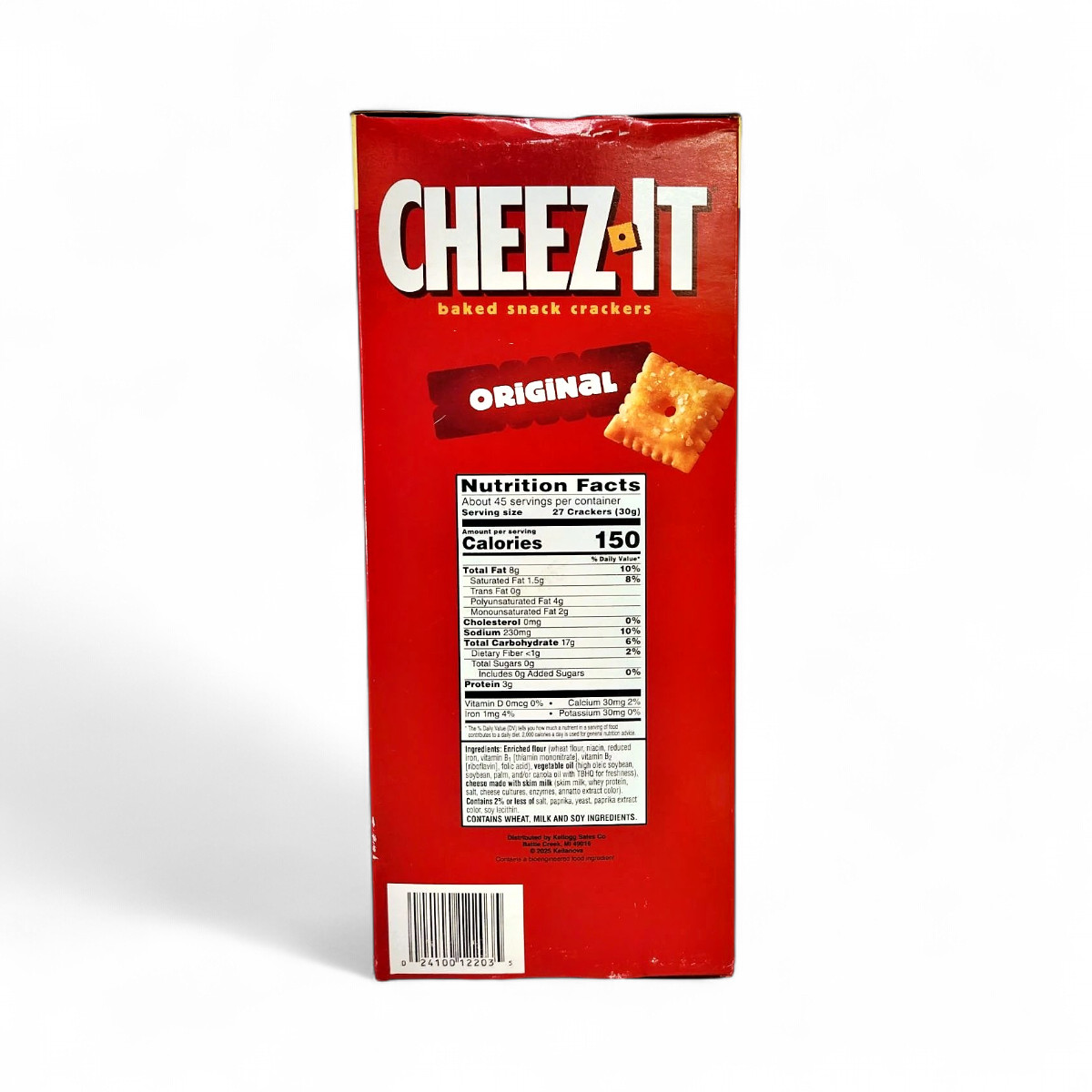 Cheez-It Original Baked Cheese Snack Crackers, 24 oz - 2 Pack gallery