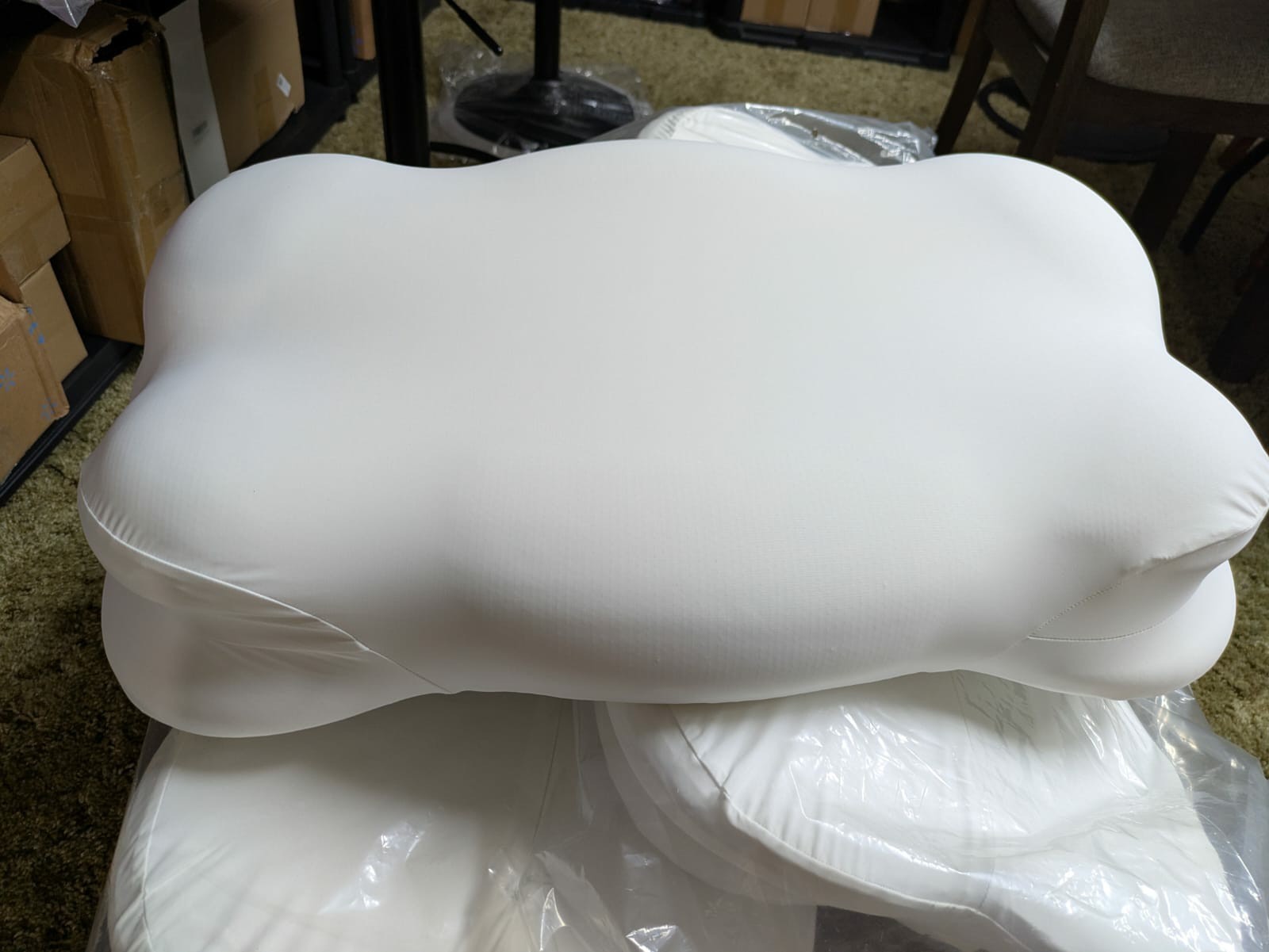 Mellow CloudAlign Sleep Pillow Memory Foam Neck Support - See Photos gallery