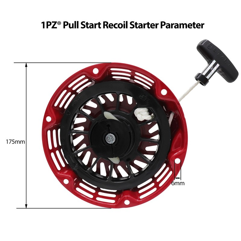 PULL START STARTER RECOIL TYPE B FOR HONDA GX120 GX160 GX200 5.5 6.5HP GENERATOR gallery