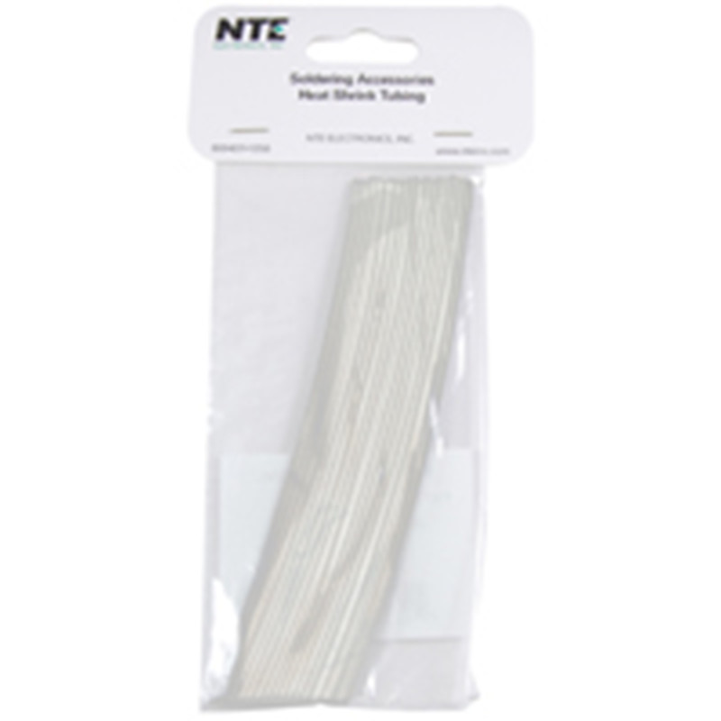 NTE Electronics 47-20206-CL Heat Shrink 3/32 In Dia Thin Wall Clear 6 In Length gallery