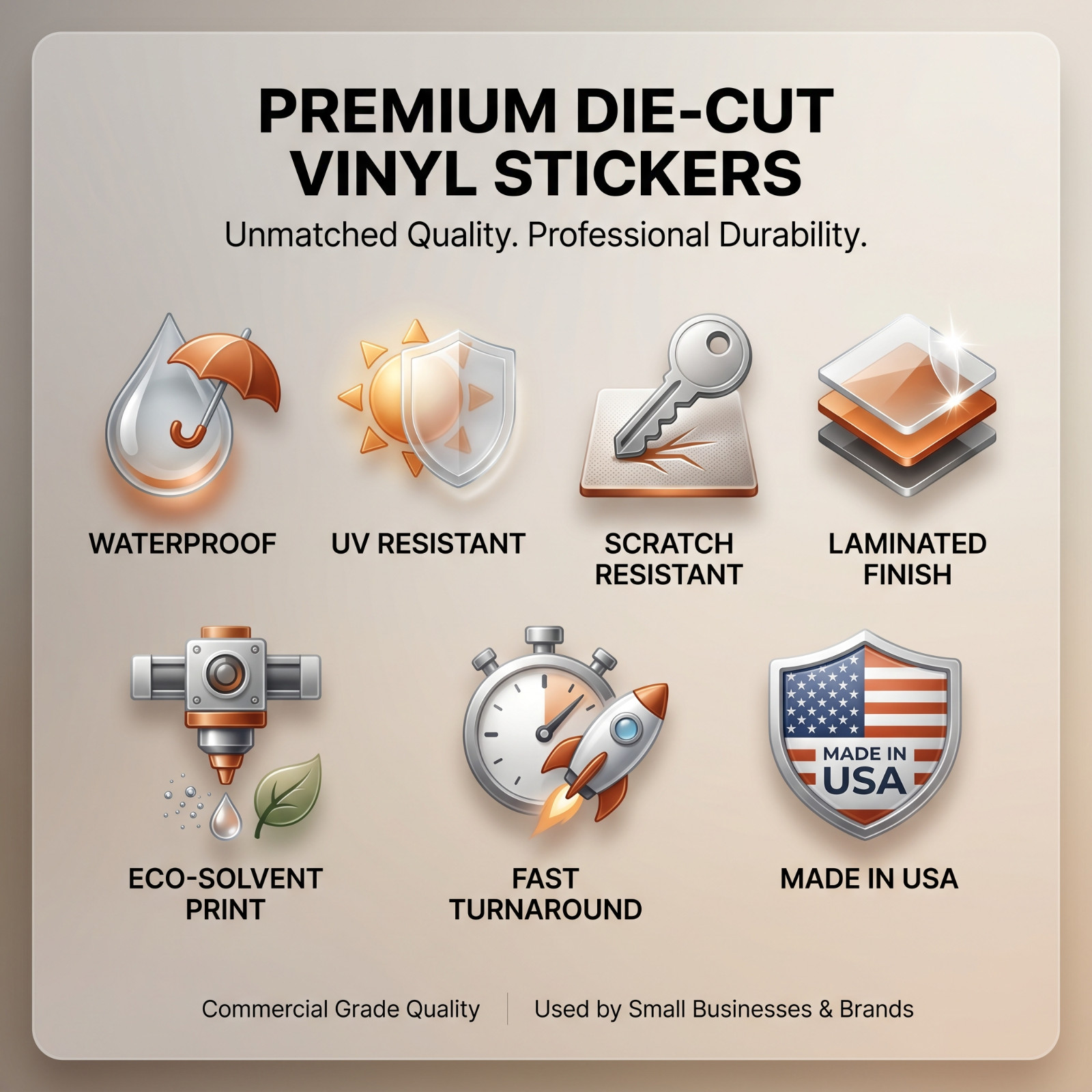 Custom Vinyl Sticker Decal Waterproof Die Cut Any Size 2"–20" Send Your Image gallery