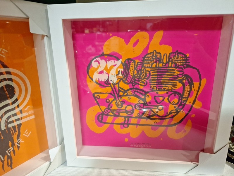 2 Ikea Frame Art Work 1999. Have Fun Forever. 10x10 gallery