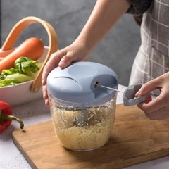 Manual Food Chopper Hand-Pull String – Portable Onion & Garlic Mincer****