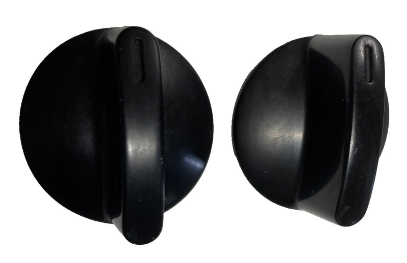 WE01X1206 (2Set) Control Knobs-General Electric, Hotpoint Washer/Dryer-OEM-Used gallery