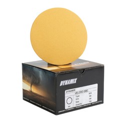 DYNAMIX Hook & Loop 6” Sanding Discs, Orbital DA Sander Paper Pads