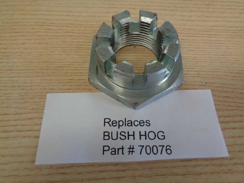 70076 Replacement Nut For several Models of Bush Hog rotary cutters gallery