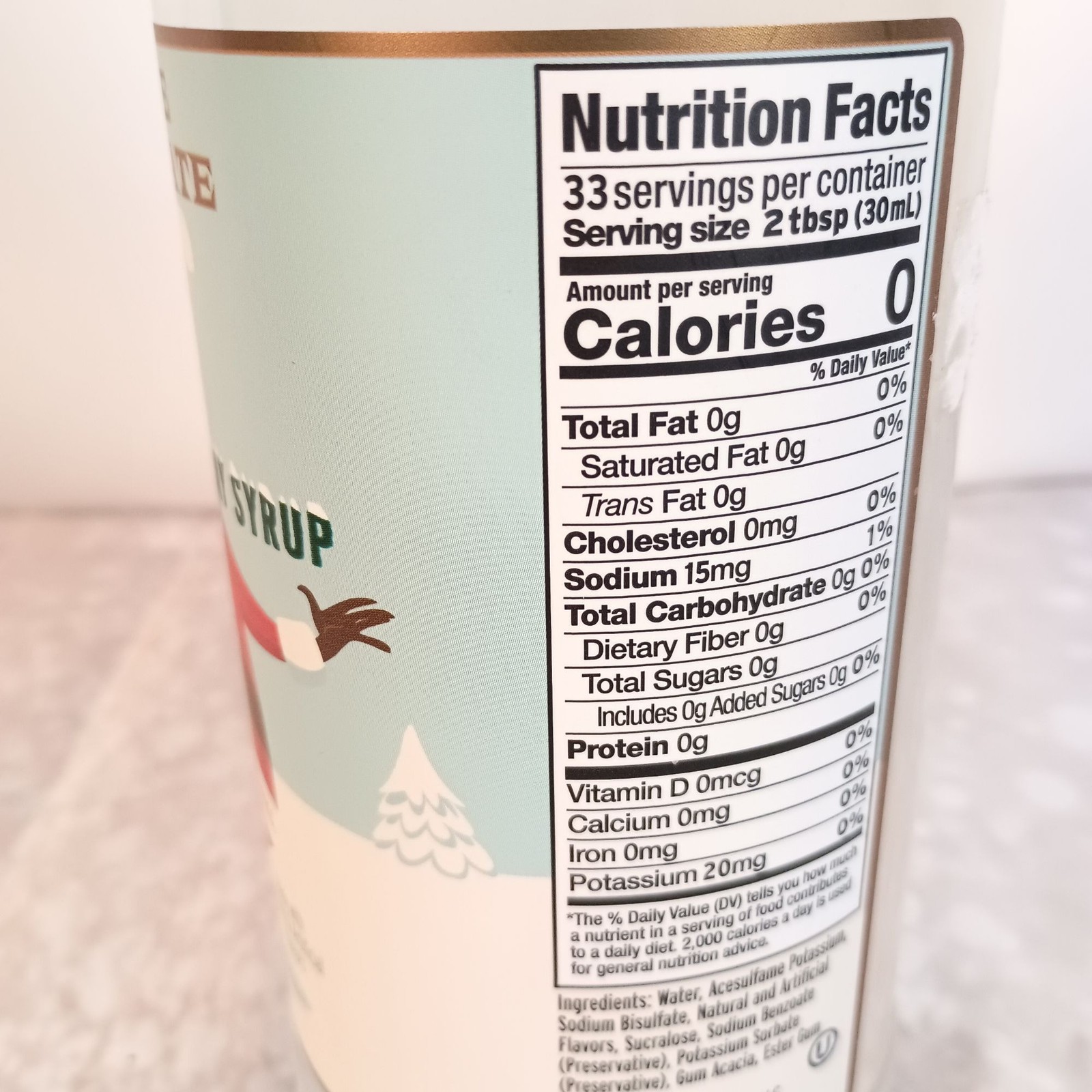 Sugar Free White Chocolate Coffee Syrup Flavoring New Sealed 2026 gallery