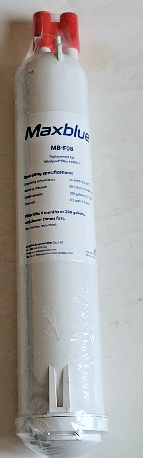 Maxblue MB-F08 Refrigerator Filter, Replacement for Kenmore® 46-9083, 46-9030 gallery