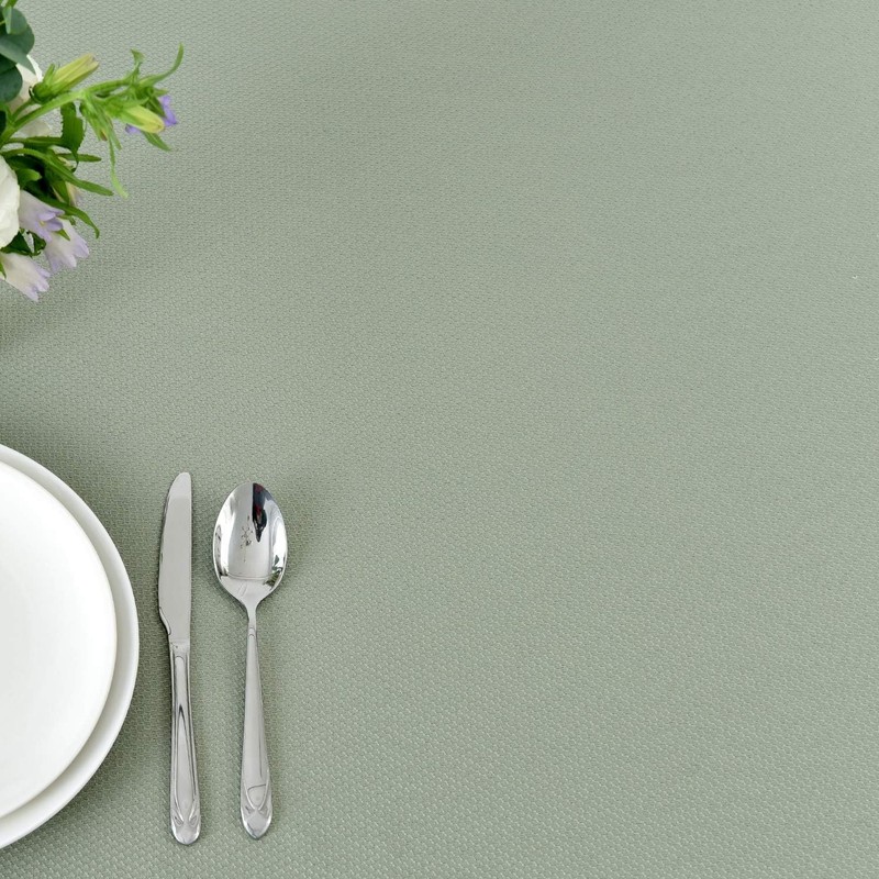 maxmill Rectangle Tablecloth 52x70" Textured Waterproof Spillproof Wrinkle-Free gallery