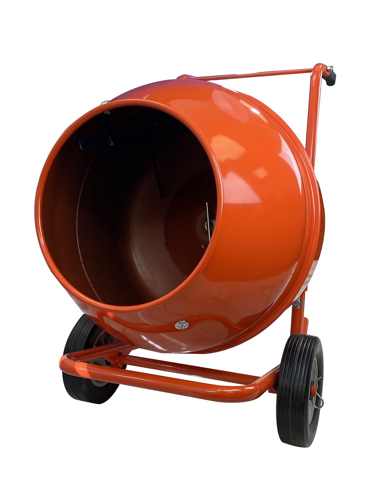 5 Cubic Feet Wheel Barrow Portable Cement Concrete Mixer Rollaway Electric gallery