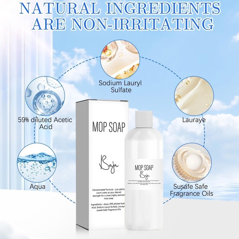 Effective Odorless Mop Soap - 1 Fl Oz for Sparkling Clean Floors Everywhere gallery