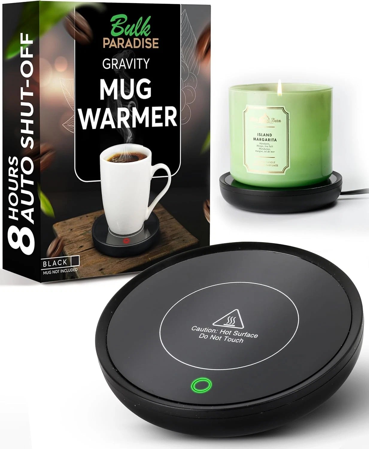 Coffee Mug Warmer - Compact Coffee Cup Warmer for Desk with Auto On/Off - Multip gallery