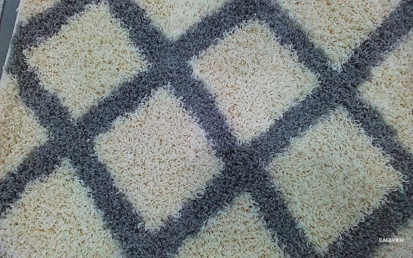 IVORY / GREY 8'-0" x 10'-0" Stained Rug, Reduced Price 1172801291 SGD258F-8 gallery