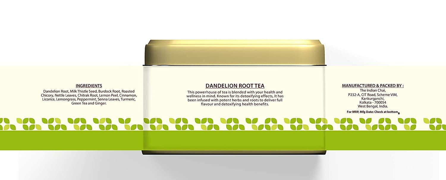 2 X The Indian Chai - Dandelion Root Tea 50gm + Free Delivery gallery