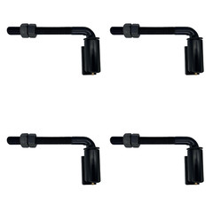 Sidco Supply 3/4″ Inch J-Bolt Gate Hinge 8.5″ Inch Length-4 Pack
