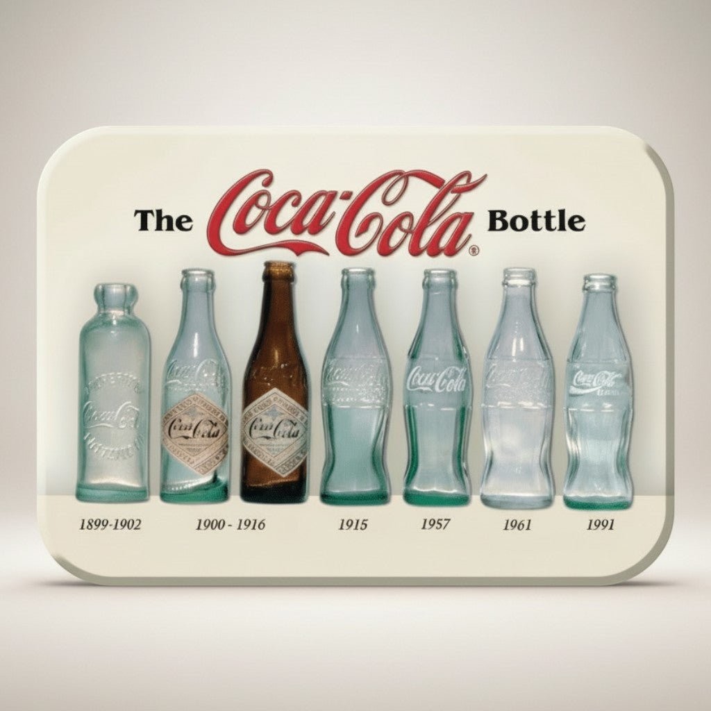 Coca-Cola Bottle History Magnet gallery