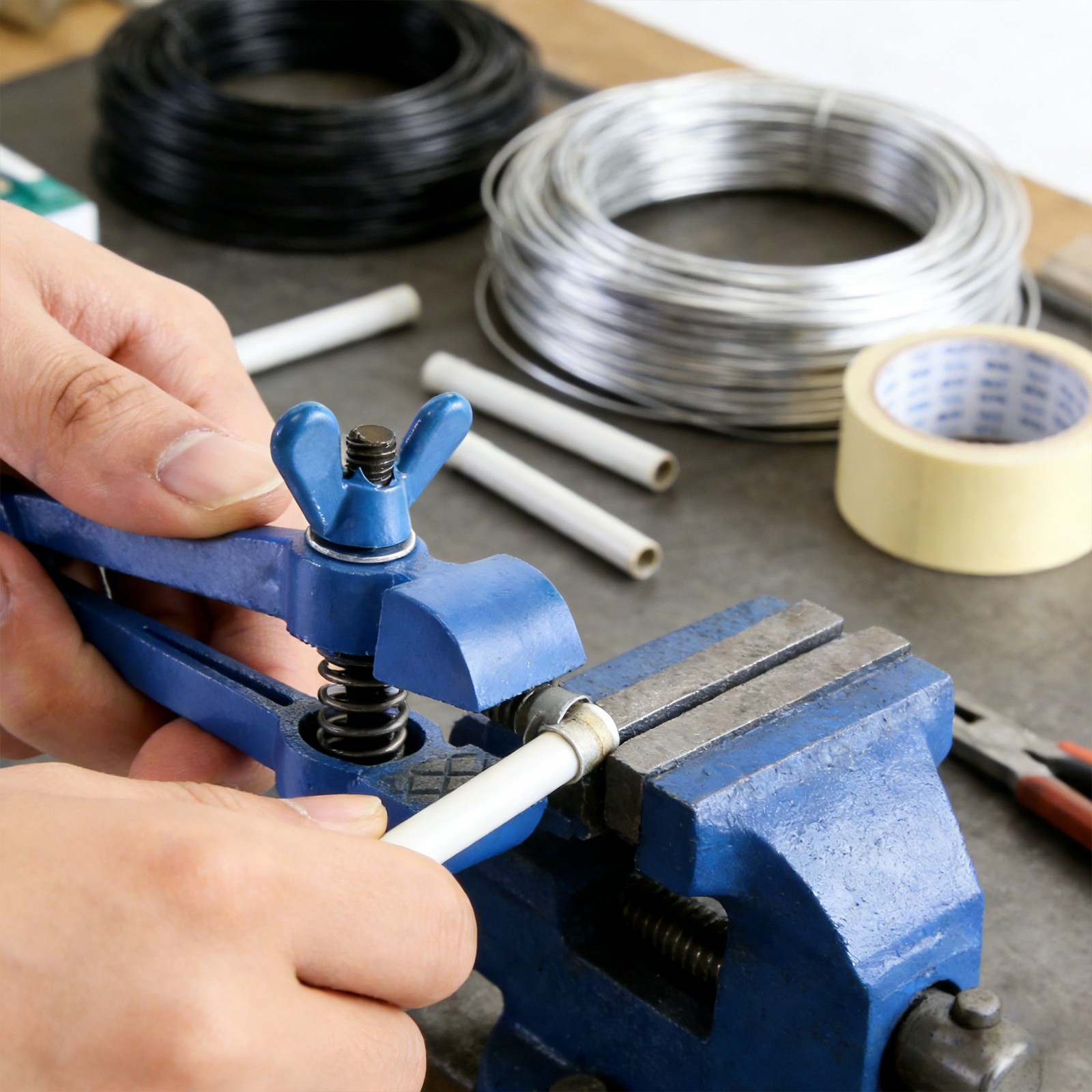 Hand Held Vice Clamp Portable Handheld Vise Household Mini Jaw Vice 17cm/6.69 In gallery