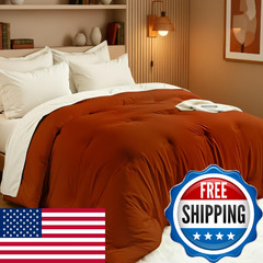 Easthome Comforters Queen Size, All Season Quilted Bed Comforter, Ultra-Soft Dow