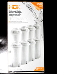Compatible W/ Brita Pitchers 8-Pack Universal Water Filter Cartridges HDX F003