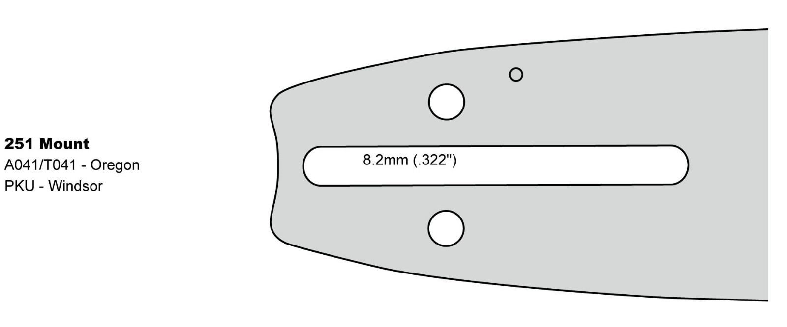16" Chainsaw Bar & Chain 3/8LPx050x56DL fits Husqvarna 23, 36, 41, 136, 137 gallery