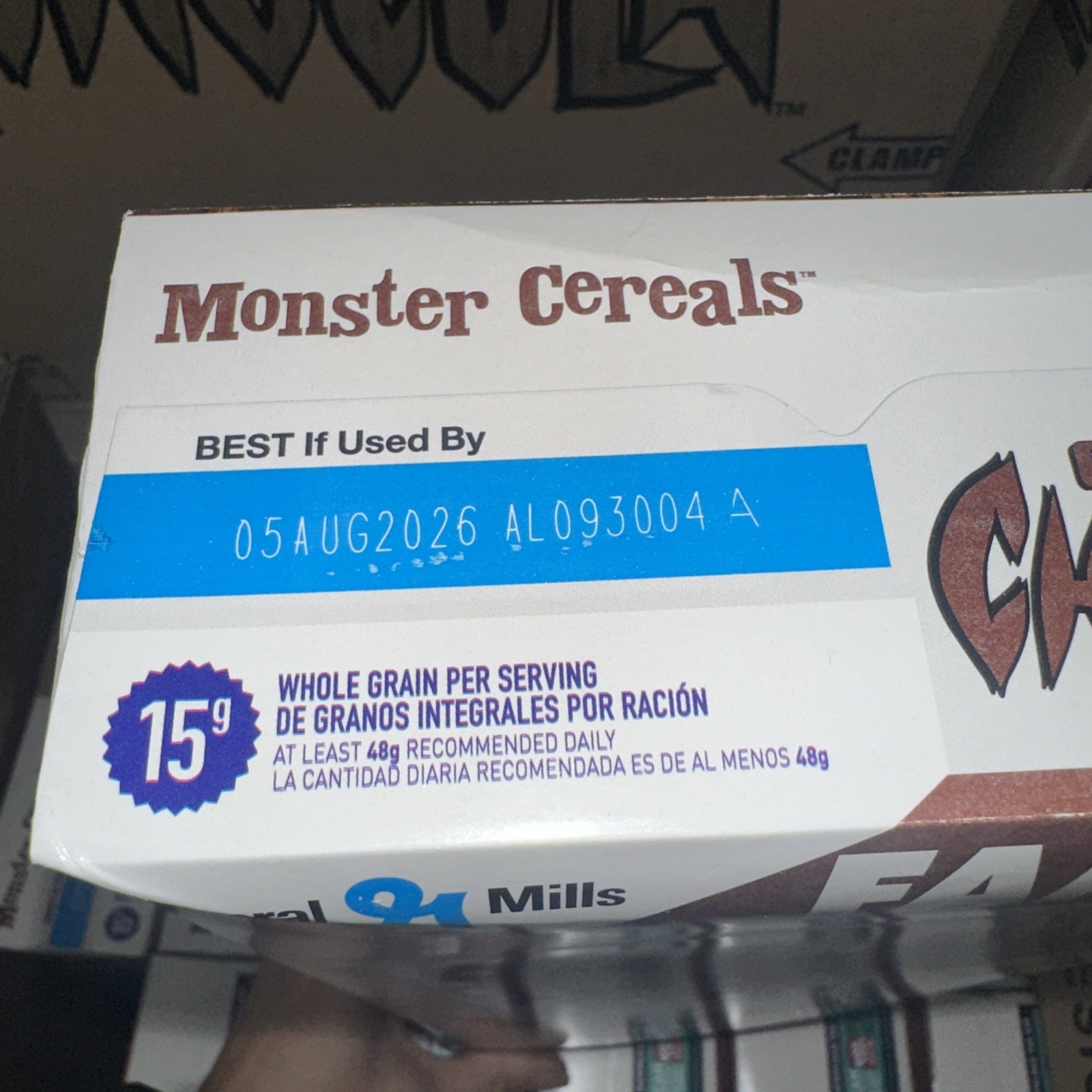 Jim Henson’s Count Chocula Cereal Limited Ed. Family Size 18.8 oz General Mills gallery