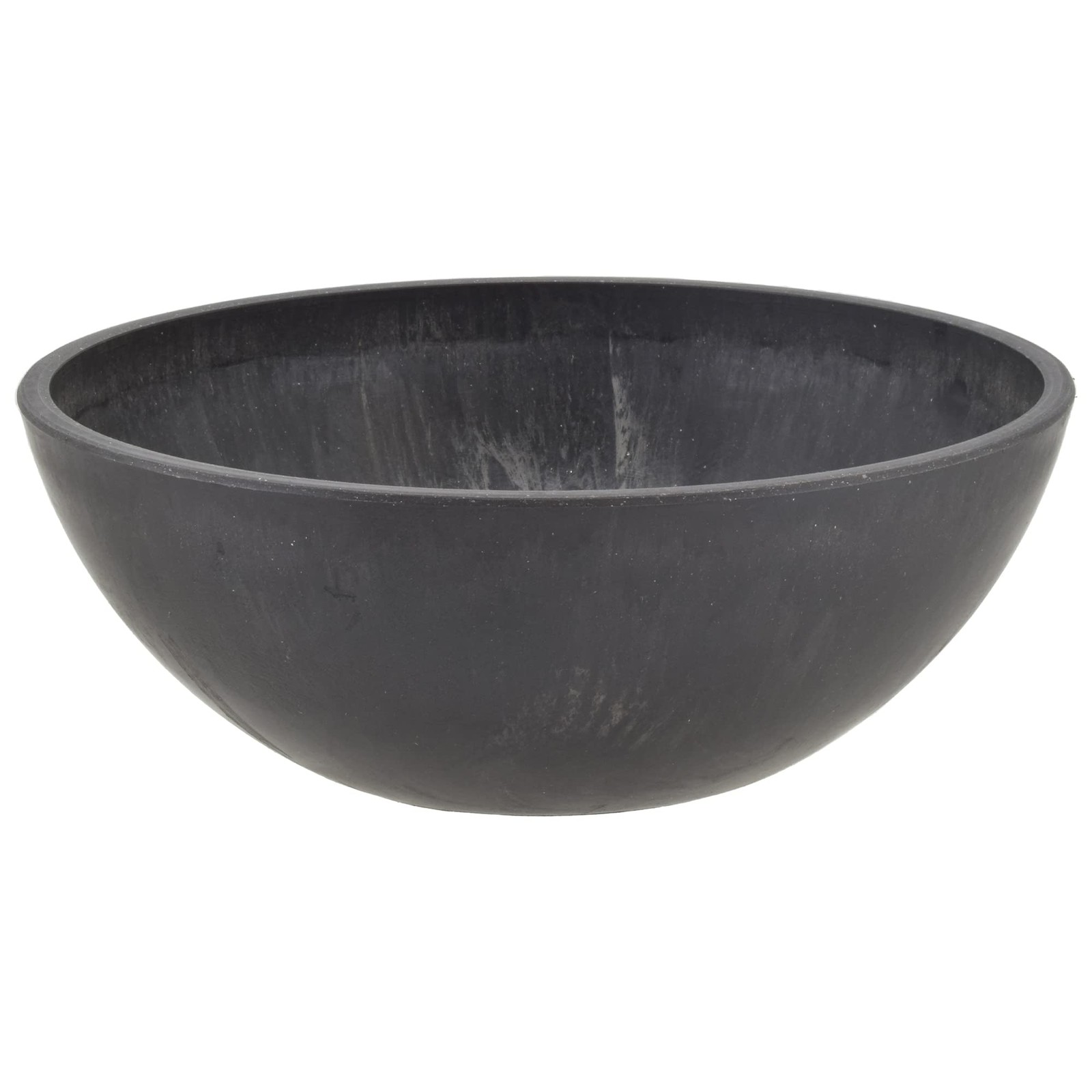 PSW Pot Collection M20DCB 8inch Plastic/Stone/Wood Composite Low Bowl Planter... gallery