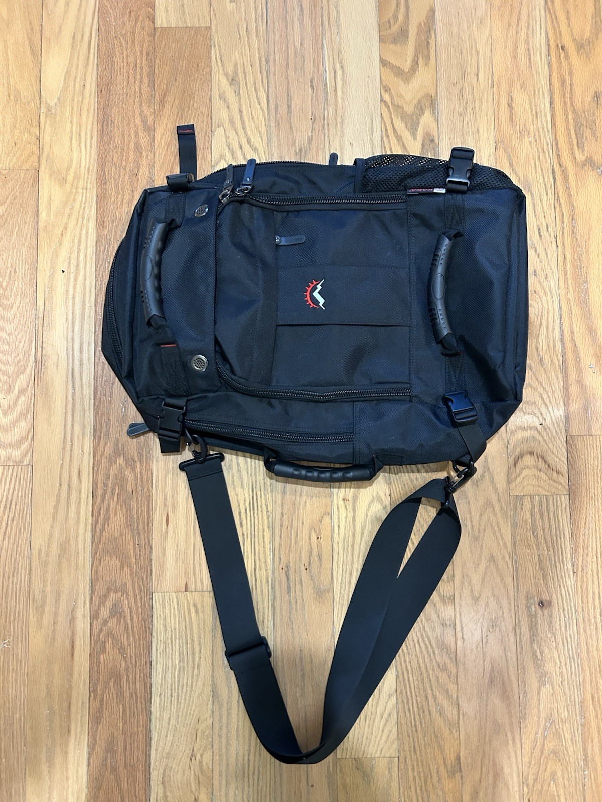 High Sierra Convertible Duffel Backpack Gray