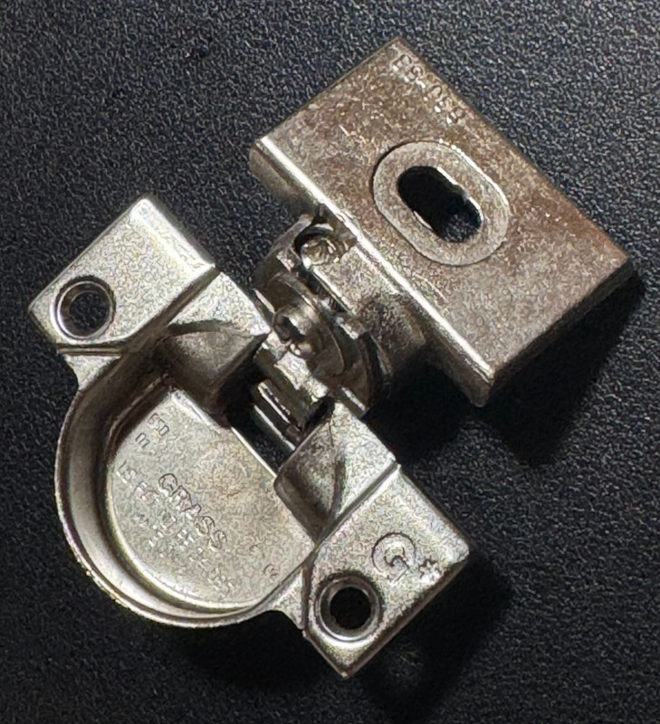 GRASS 830-33 Compact Cabinet Hinge – 1-1/4" Overlay • OEM • CLEAN & TIGHT gallery