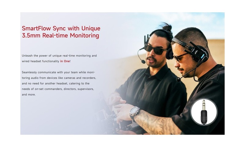 SYNCO XTALK XMax5 Wireless Intercom Headset System 2.4GHz 1640 feet 500 Meter... gallery