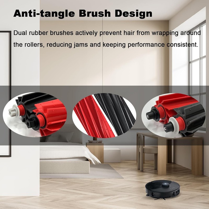 Main Brush Replacement for Roborock S8 MaxV Ultra S8 Max Ultra Qrevo Master gallery