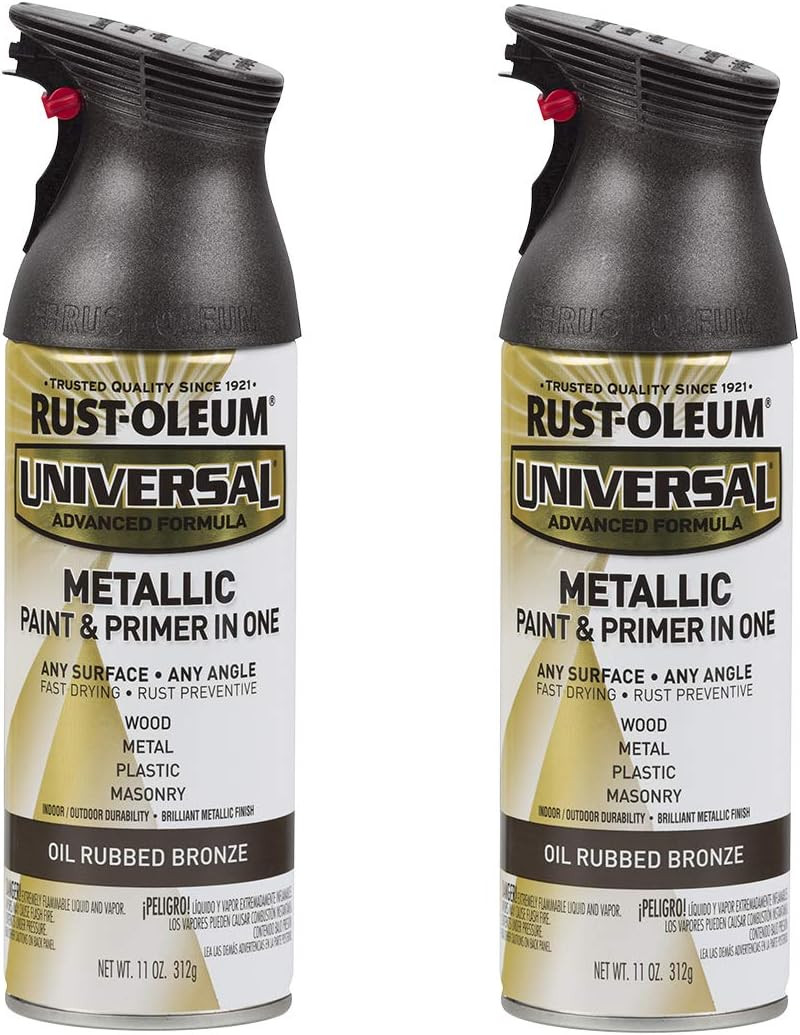249131 Universal All Surface Metallic Spray Paint, 11 Oz, Oil Rubbed Bronze gallery
