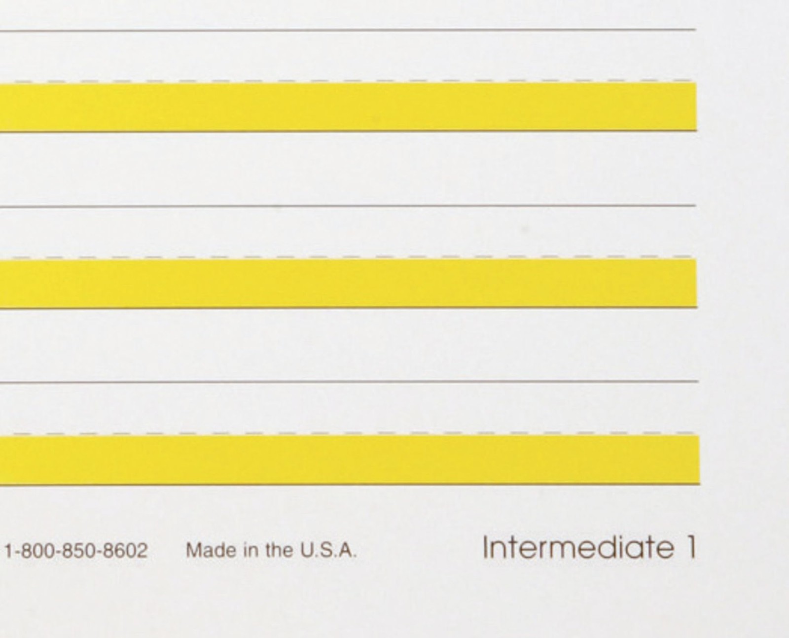 Integrations HiWrite Intermediate 1 Paper 81/2x11 Inch 100 Pack 089663 gallery