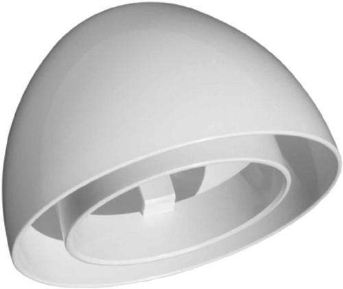 Supco ECAP321 PVC Rooftop Cap Flue Cap Vent Plumbing 1-1/2", 2", 3" Pipe Size gallery