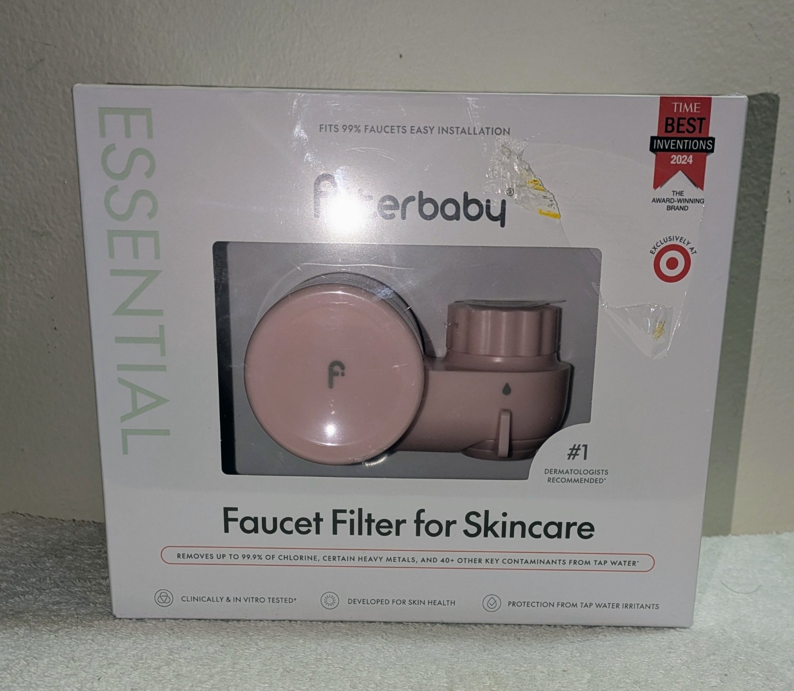 Filterbaby Faucet Filter Essential Pink SEE DETAILS gallery