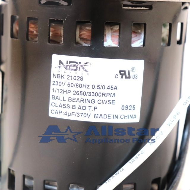 NBK-21028 DRAFT INDUCER 208-230V gallery